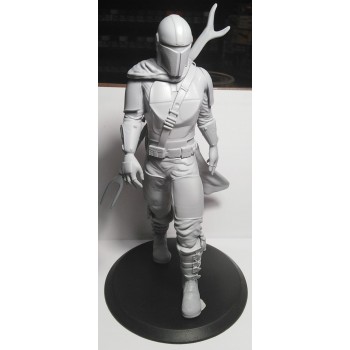 17 cm Mandalorian Star Wars Unpainted figure